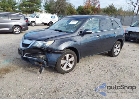 2013 Acura Mdx Technology Package из США, поврежденный, VIN 2HNYD2H32DH508547